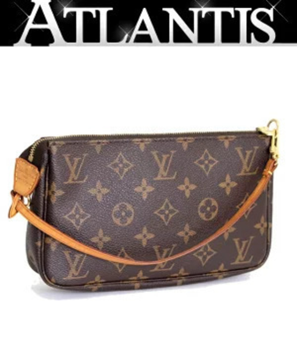 Louis Vuitton Pochette Accessoires Accessory Pouch Clutch Monogram